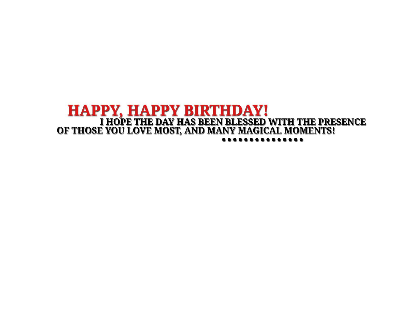 Birthday Text Png Clip Art Library