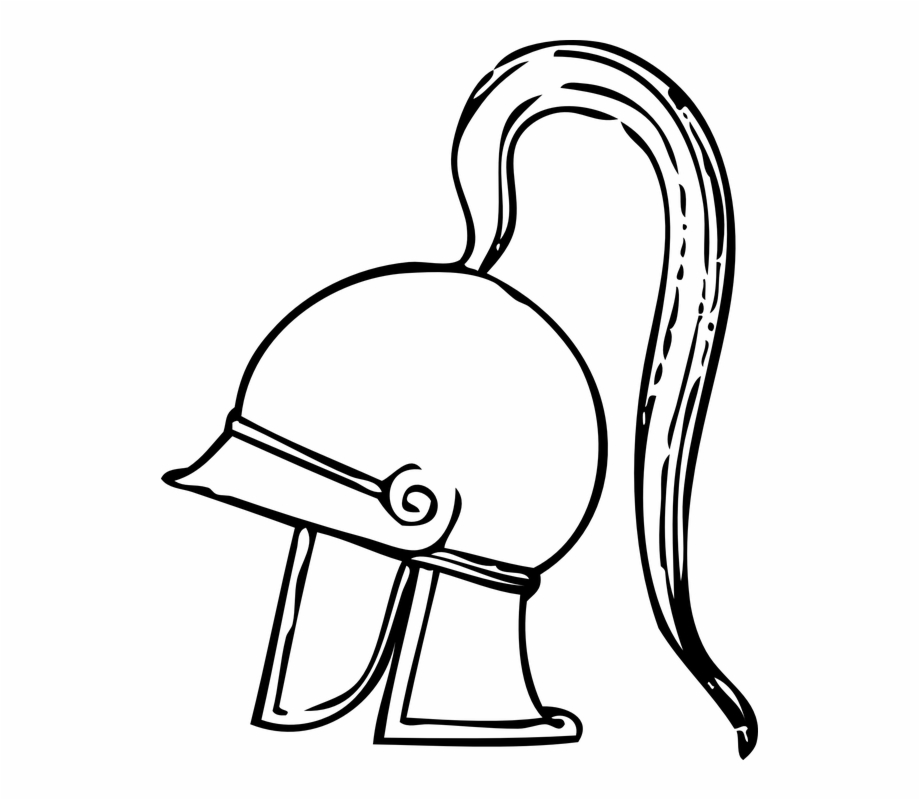 Helmet Armor Fighter Greek Greek Clip Art
