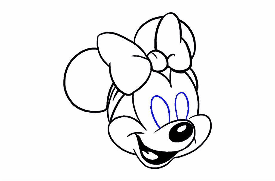 minnie mouse drawing
