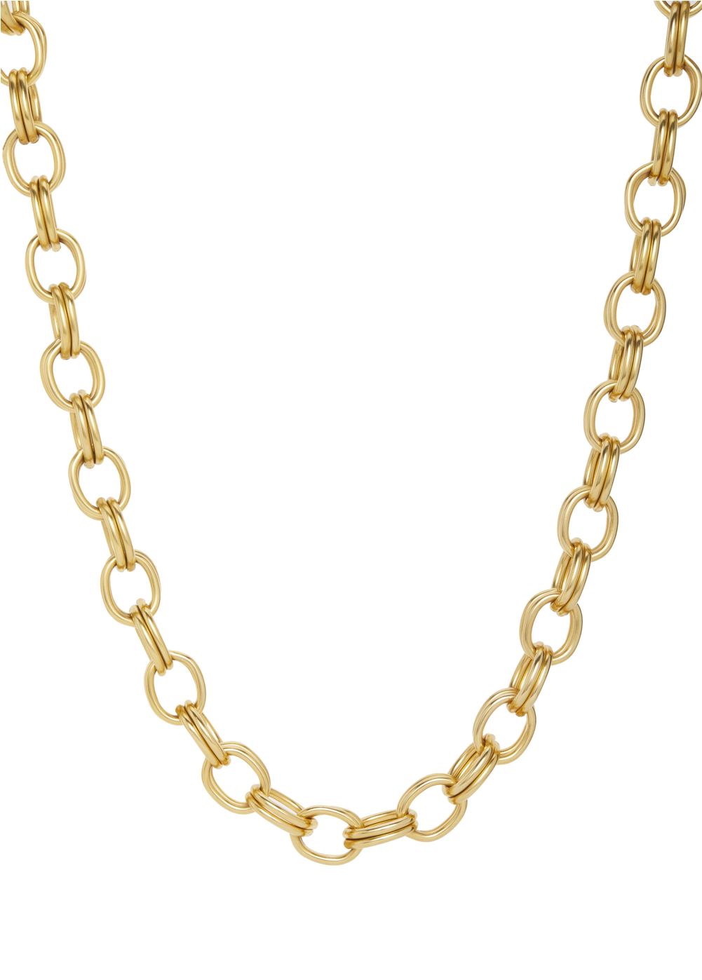 Figaro chain Necklace Gold Jewellery - chains png download - 1000*1000 ...