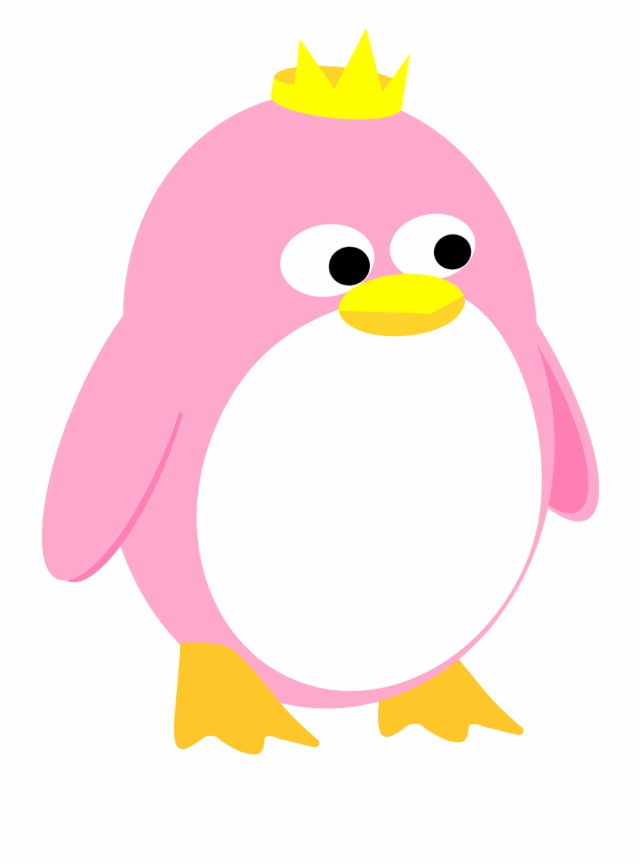 Princess Cute Linux Penguin Png Image Princess Penguin