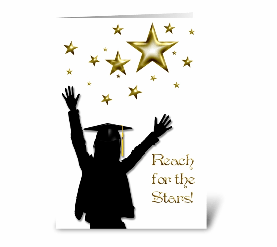 Graduate Congratulations Stars Female Greeting Card Congratulations Graduation