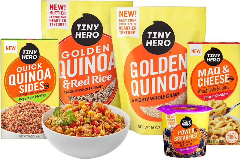 Tiny Hero Product Lineup Breakfast Cereal