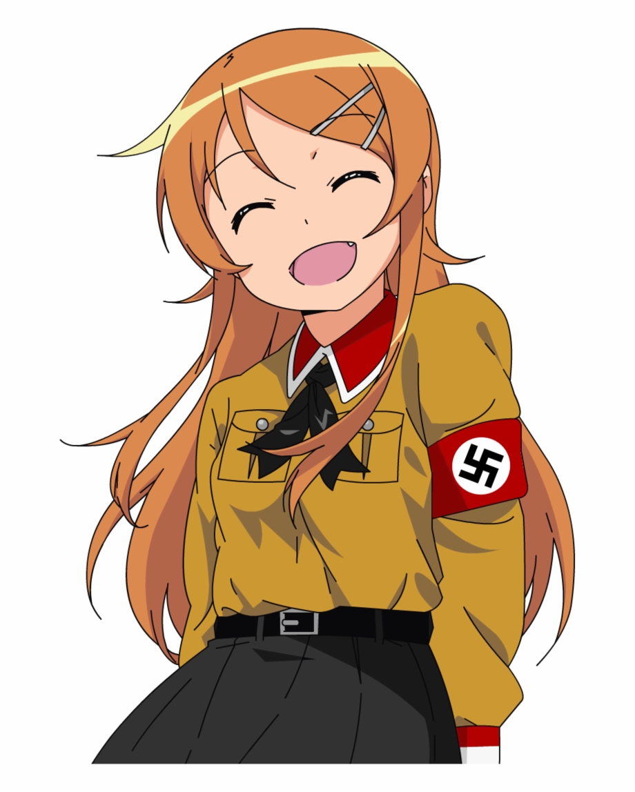 Post Nazi Anime Girl Transparent