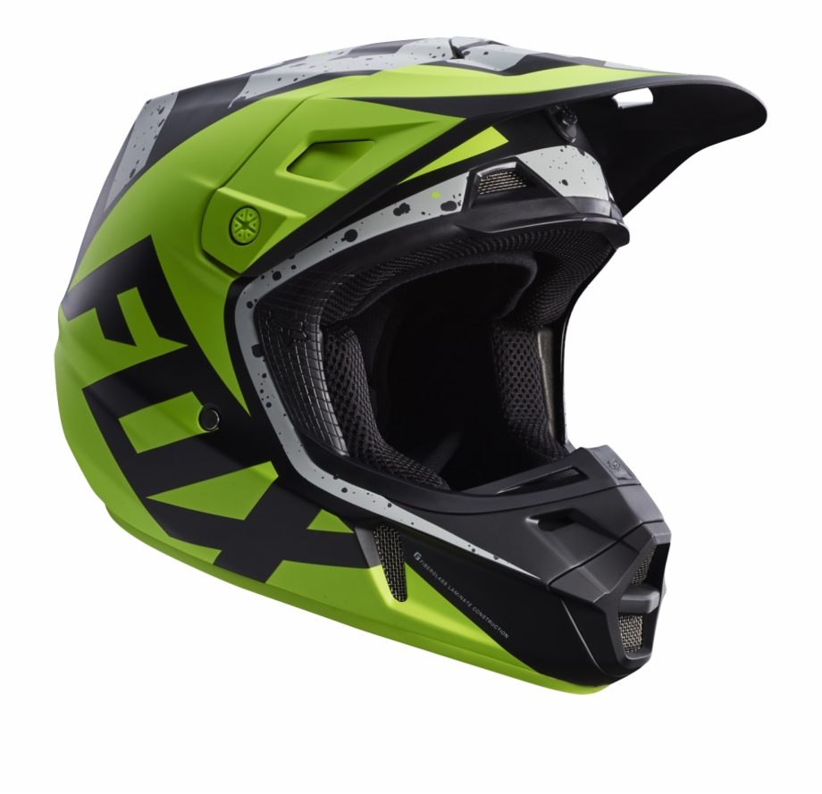 Helm Vector Mx Helmet Fox V2 Nirv Helmet
