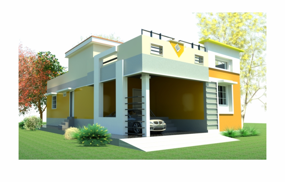 3D House Png