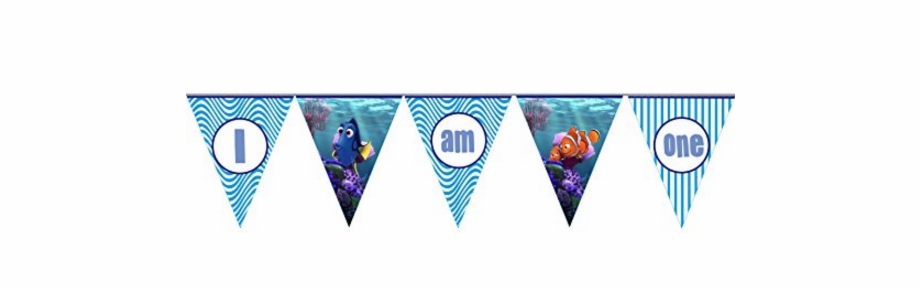 Finding Dory Age Banner One Triangle