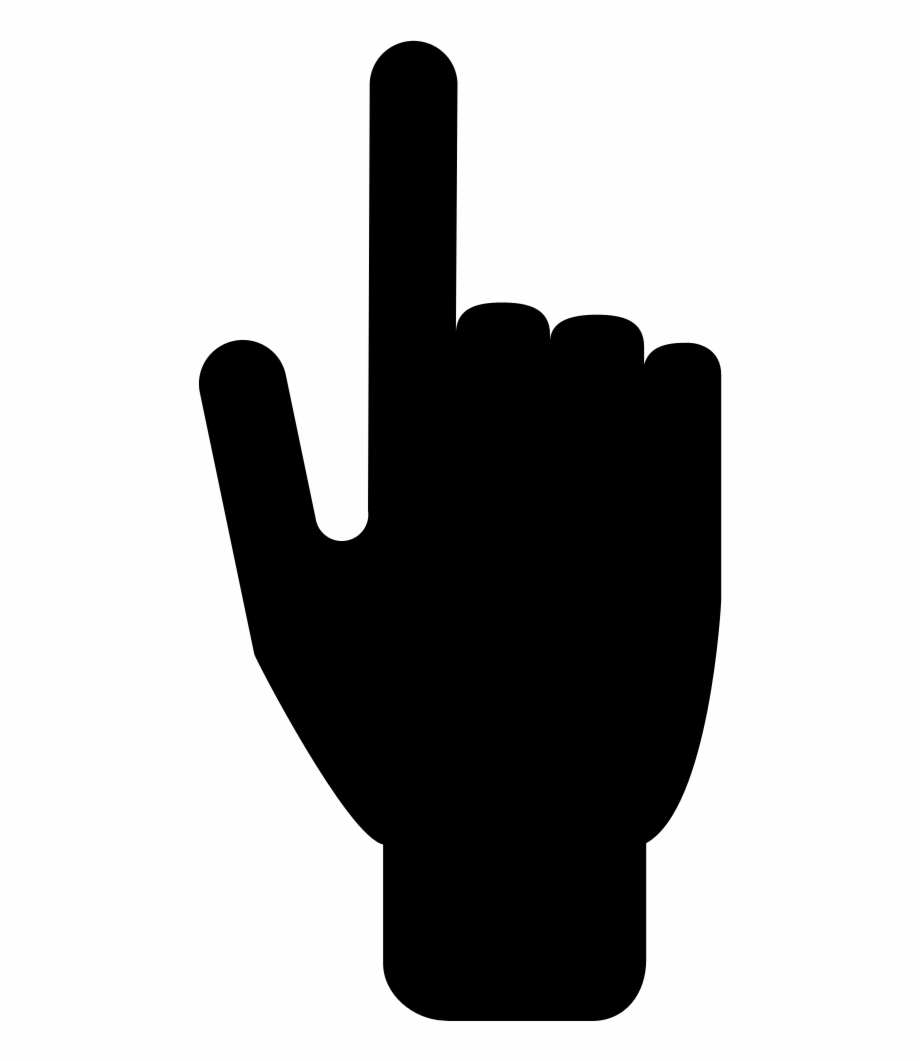 Hand Pointing Down Finger Pointing Down Vector - Clip Art Library