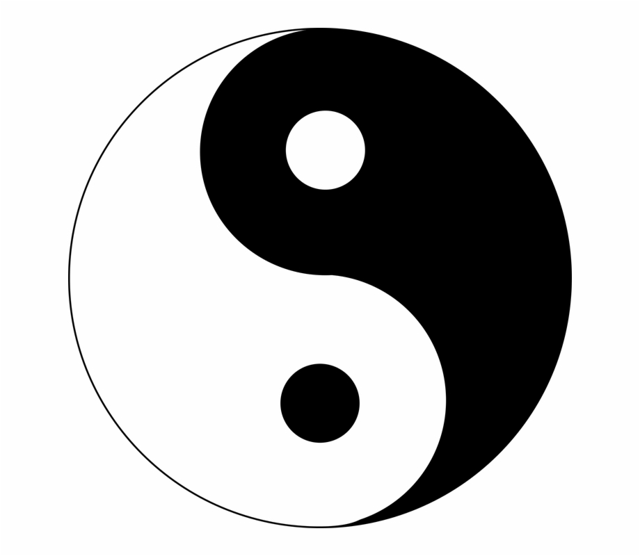 Yin Yang Asian Harmony Symbol Culture Chinese Yin