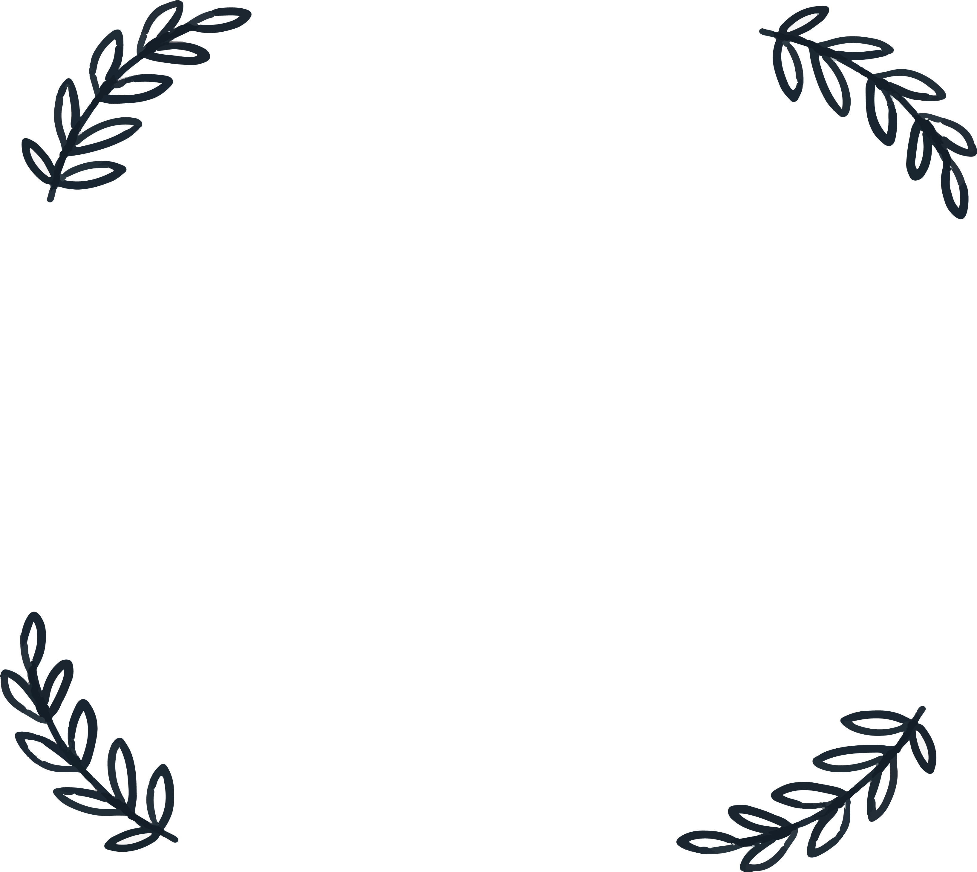 For Free Simple Leaf Borders Png
