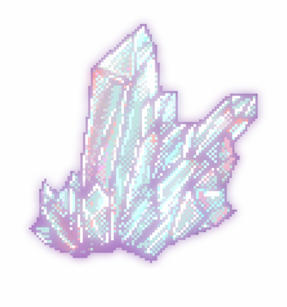 Transparent Glowing Crystal For Your Blog Crystal Tumblr