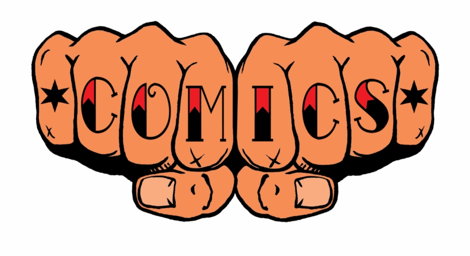 The Challengers Comics Fists Pin Based Off Of
