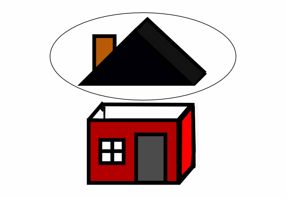 Roof Clip Art Transparent Small House Clipart