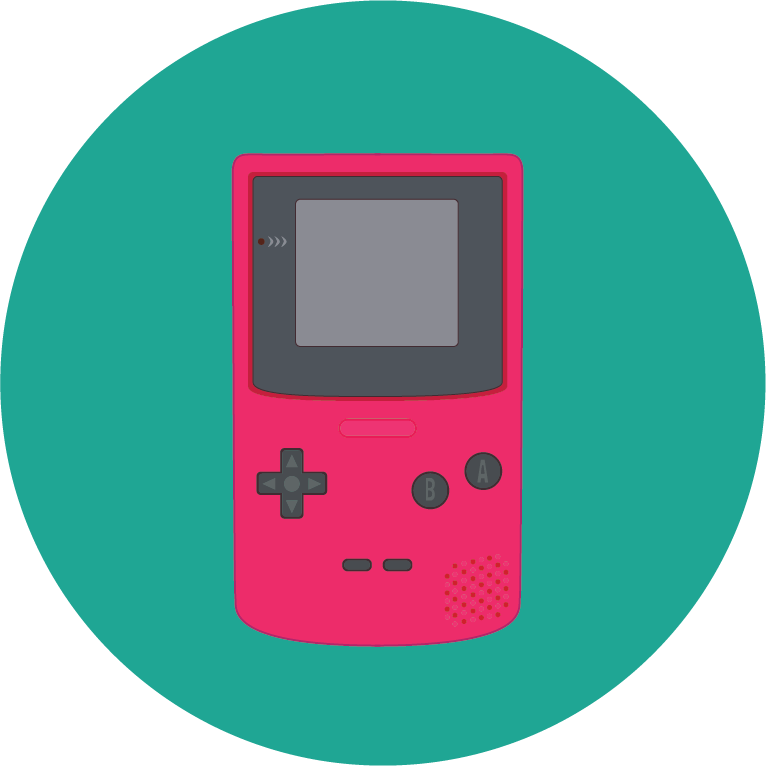 Game Boy Illustration Video Game