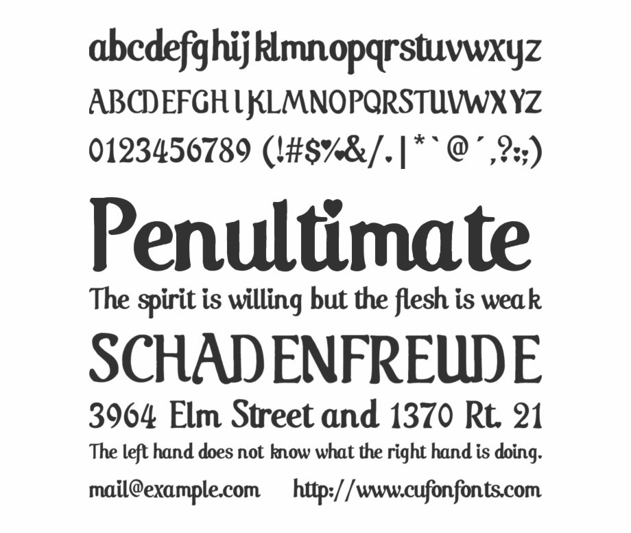 Care Bear Family Font Preview Sweet Pea Fonts