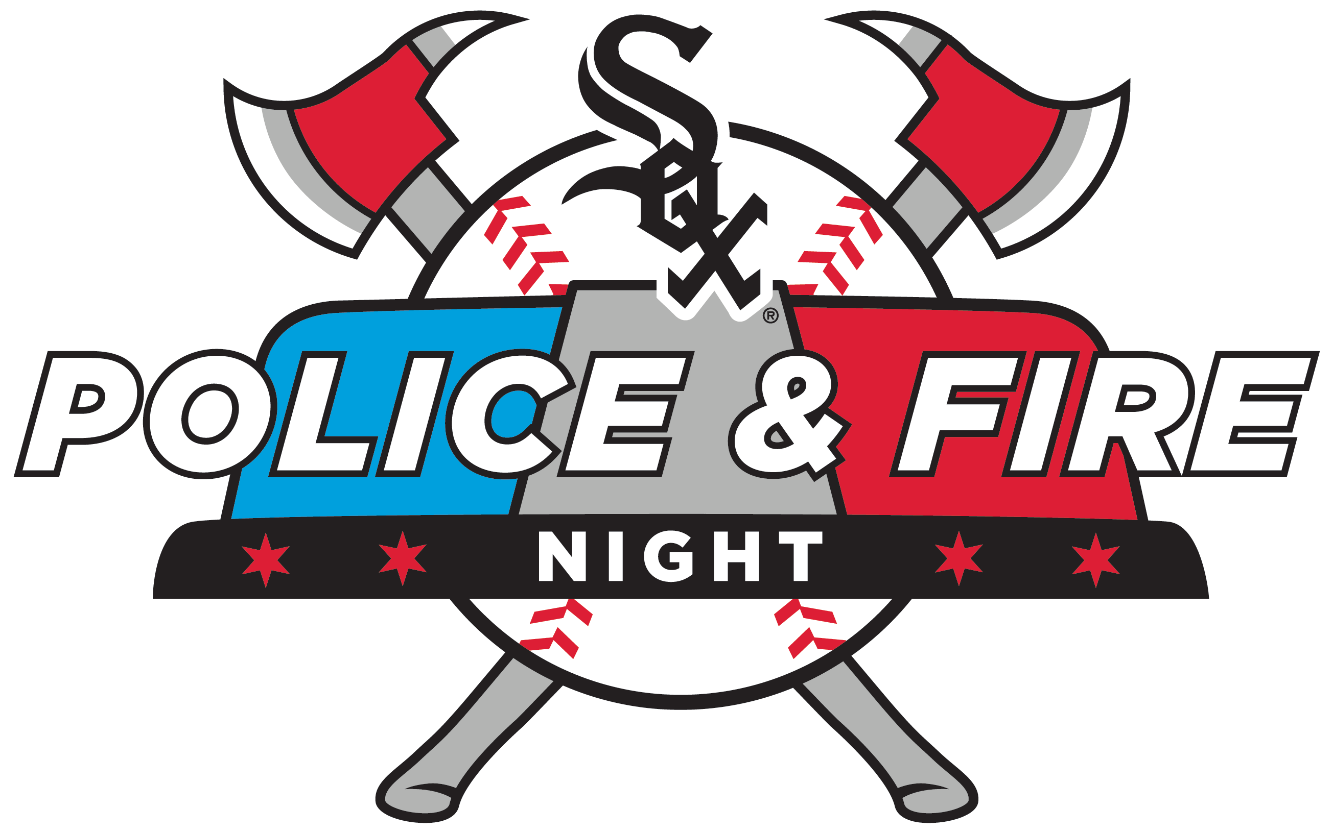 Police Fire Night Chicago White Sox