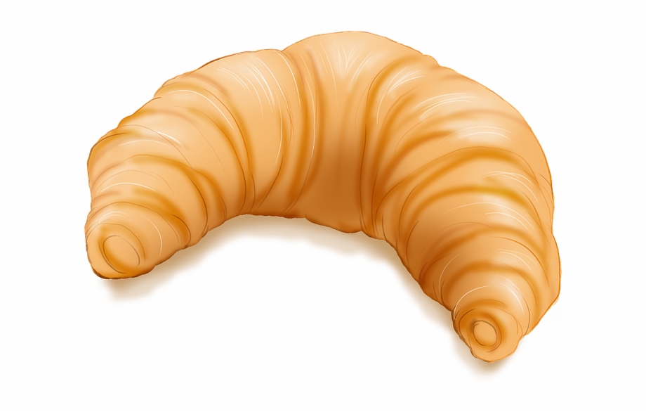 Croissant Food Drawing Transparent Background
