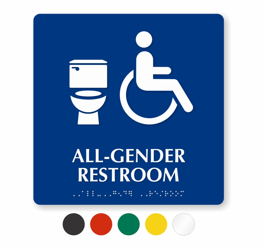 All Gender Restroom Signs Transgender Restroom Signs All - Clip Art Library