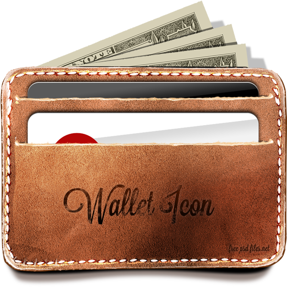 Wallet Icon Mockup Png Download Free Realistic Wallet