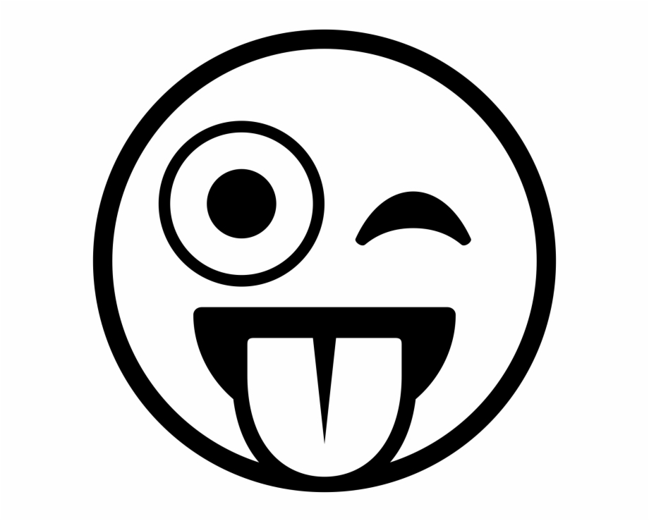 Emoticons Preto E Branco Png Emoji Printable Coloring