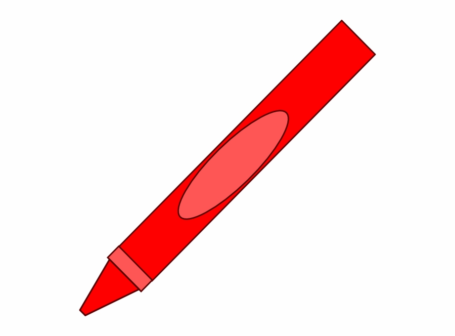 Crayon Scribble Cliparts Red Crayon Clip Art