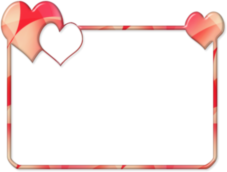 Valentine Frame Png Clipart Hearts Borders And Frames Transparent Png ...