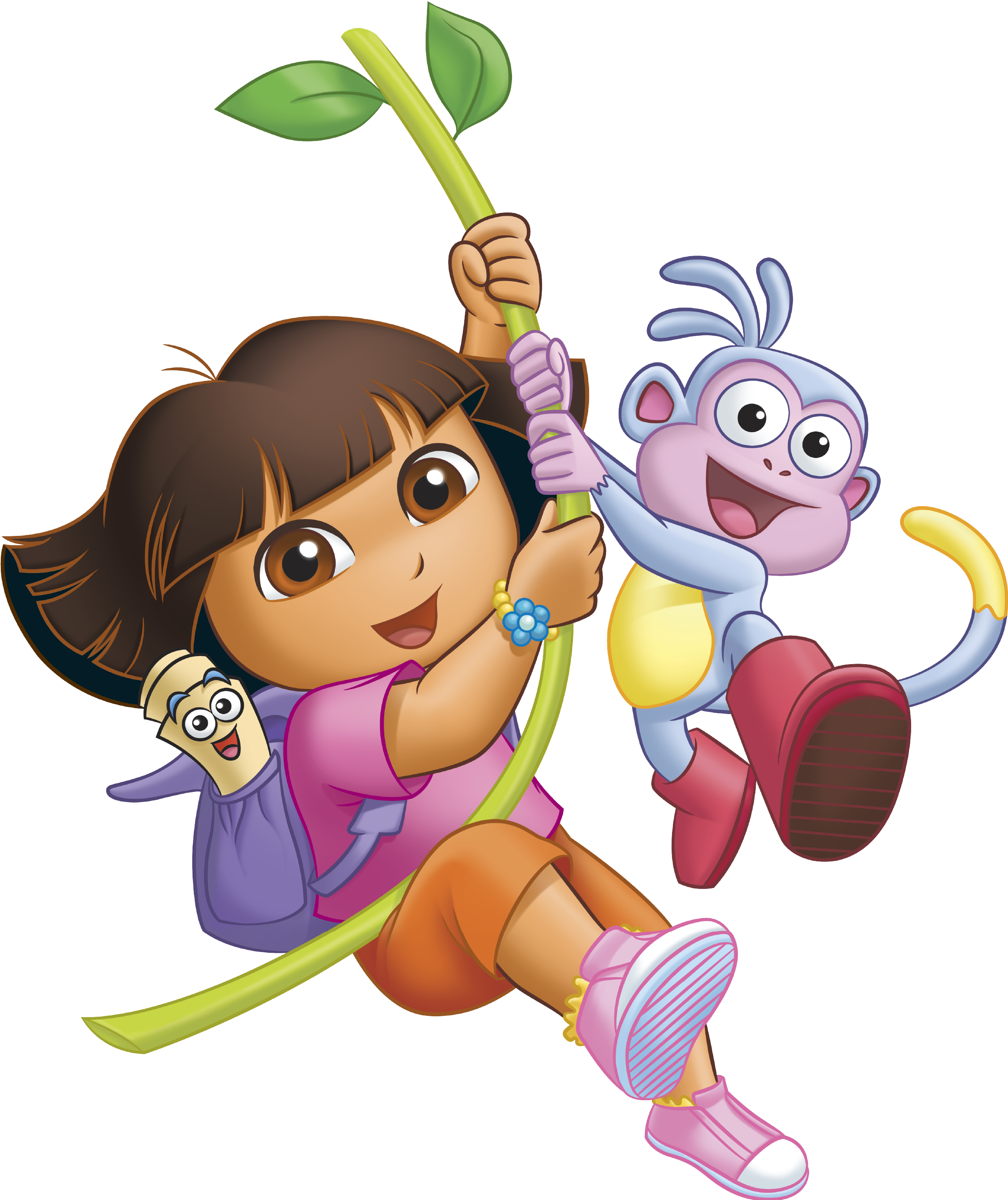 Cartoon Characters Dora The Explorer PNG Transparent Background Free ...
