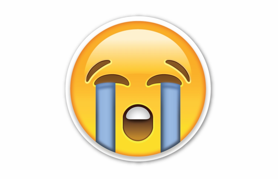 Emoji Emoticonos Whatsapp Why Cry Crying Emoji Transparent