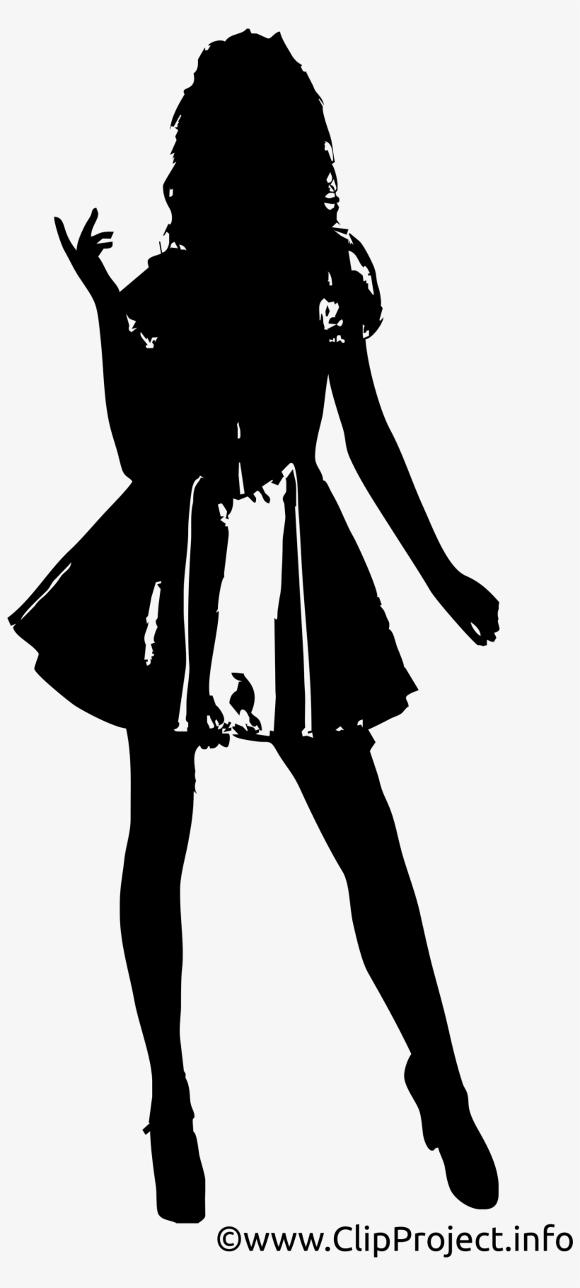 Model Silhouette Png