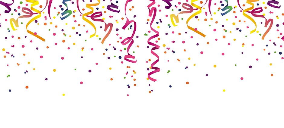 Birthday Streamers Png