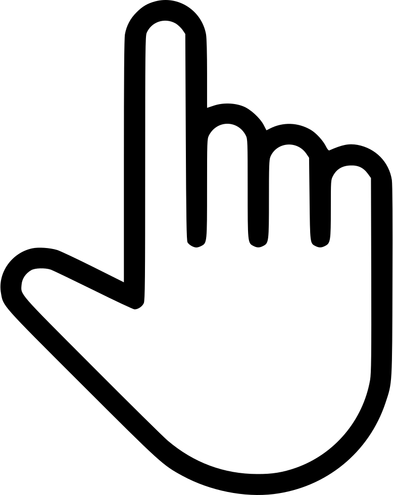 Link Select Comments Hand Fingers Together Clipart