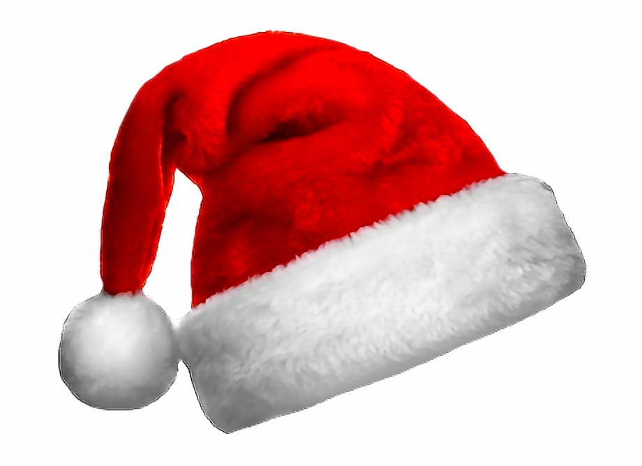 Hat Santahat Christmas Tumblr Ftestickers Emoji Transparent Christmas