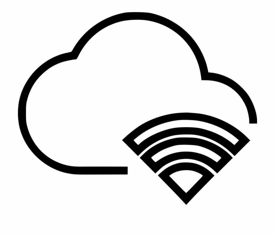 Drawing Online Svg Wireless Cloud Png