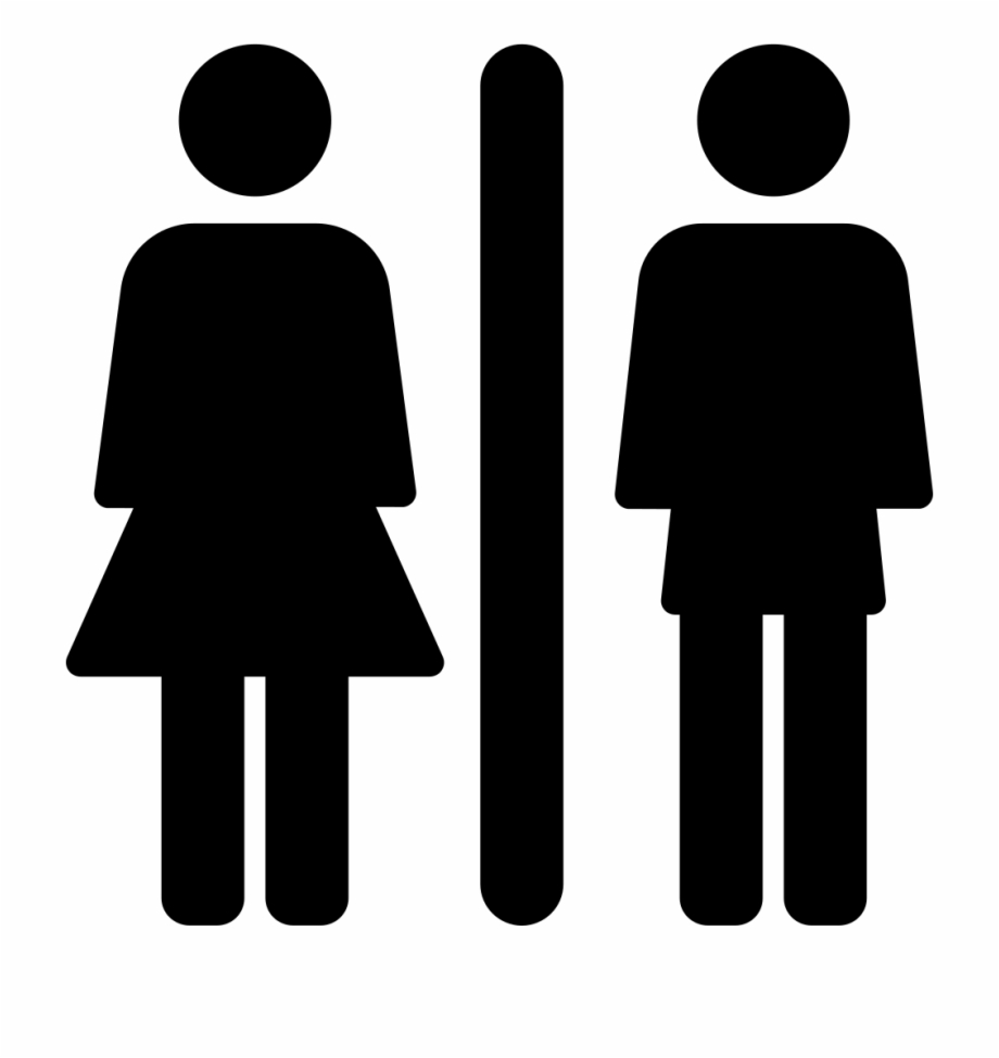Man Woman Icon Png Pictogram Toilet Voor Jongens - Clip Art Library