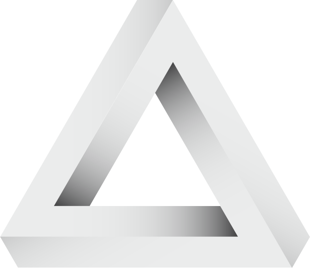 Picture White 3D Triangle Png