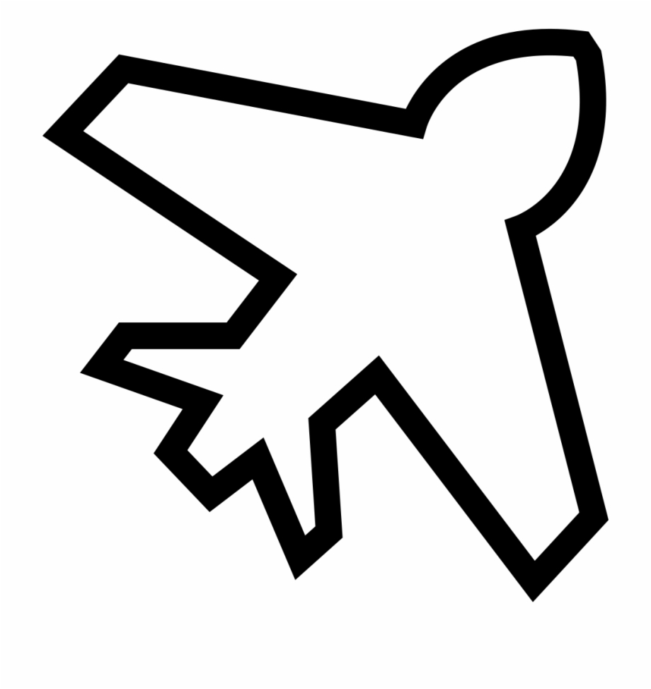 Svg Icon Free Download Airplane Png Outline