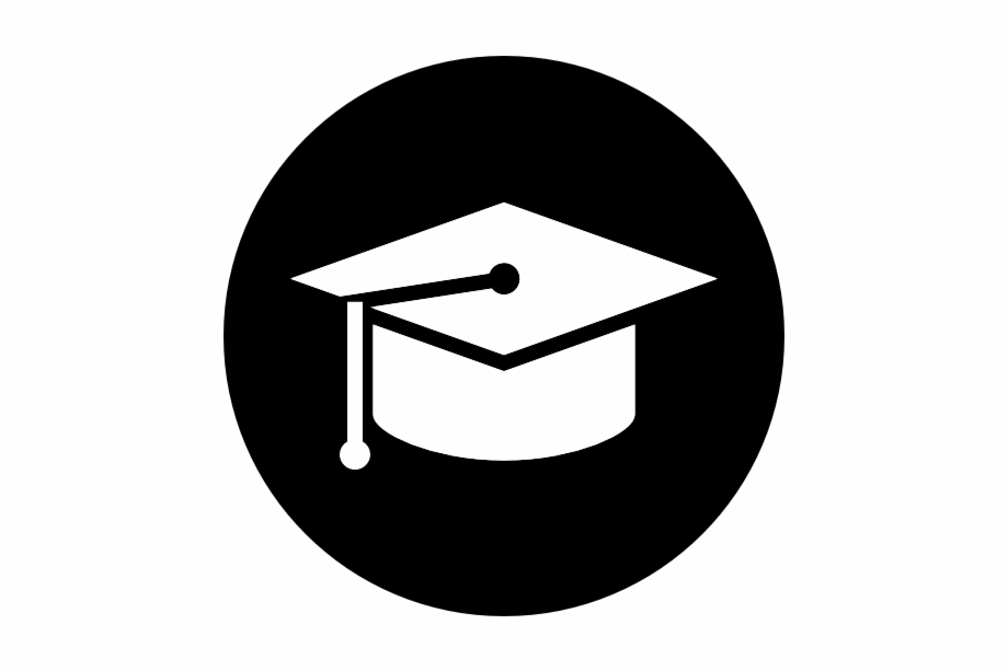 Study Icon Graduation Cap In Circle Png