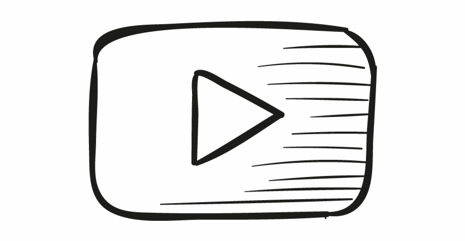 Youtube Transparent Logo White
