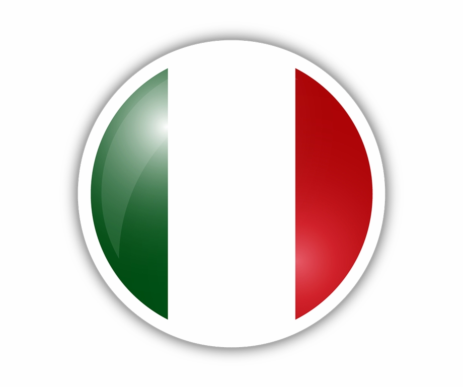 Italy Flag Circle Sticker Italy In A Circle