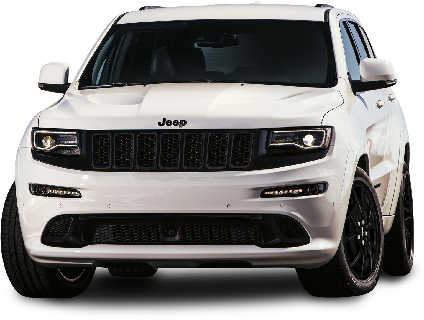 Jeep Grand Cherokee Srt White Car Png Image