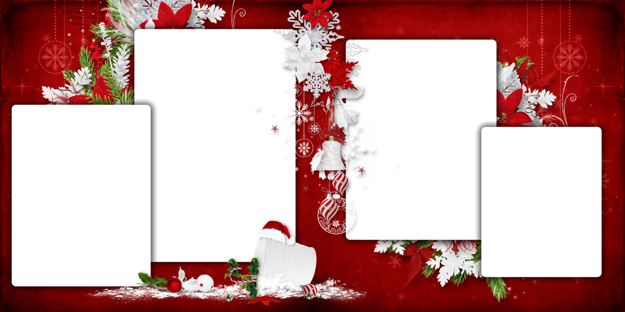 Merry Christmas Picture Frame Photoshop Frames Png For