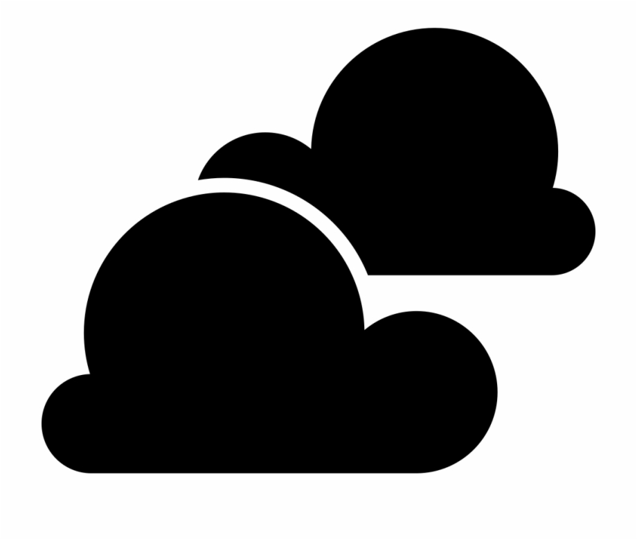 Png File Black Clouds On White