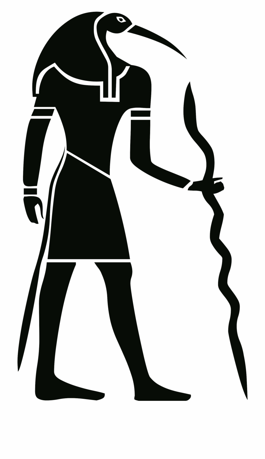 Silhouette Drawing Outline Egypt 971328 Egypt Hieroglyphs Png