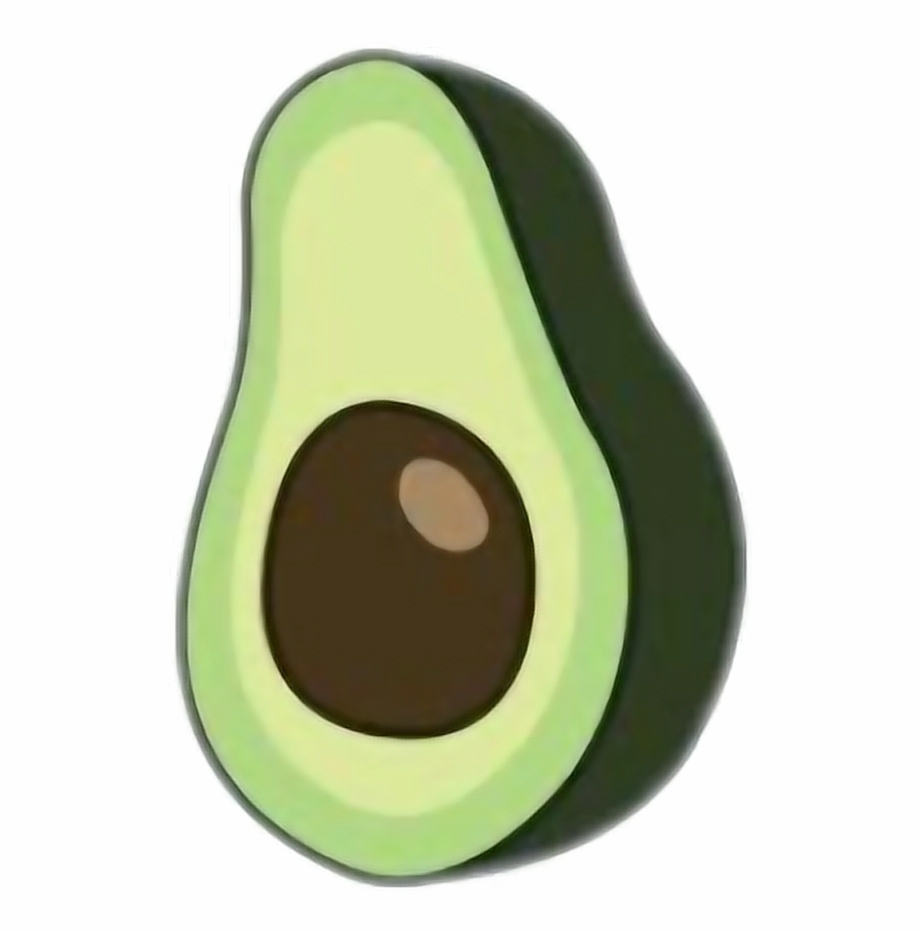 Aguacate Sticker Aesthetic Avocado Png Clip Art Library | The Best Porn ...