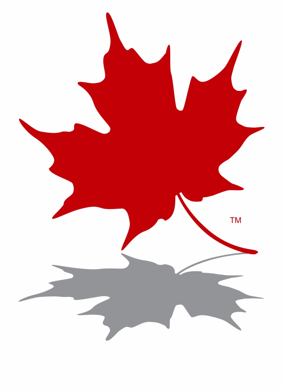 Maple Leaf Logo Red Clipart Transparent Canada Maple