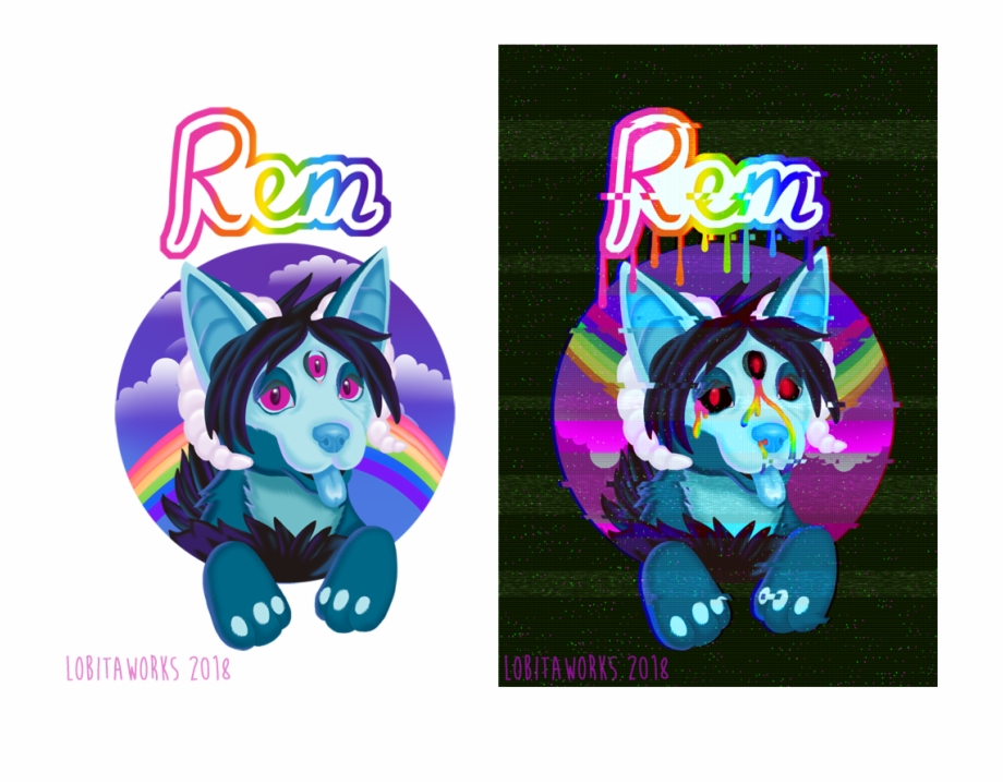 Another Batch Of Lisa Frank Glitch Badges Finished