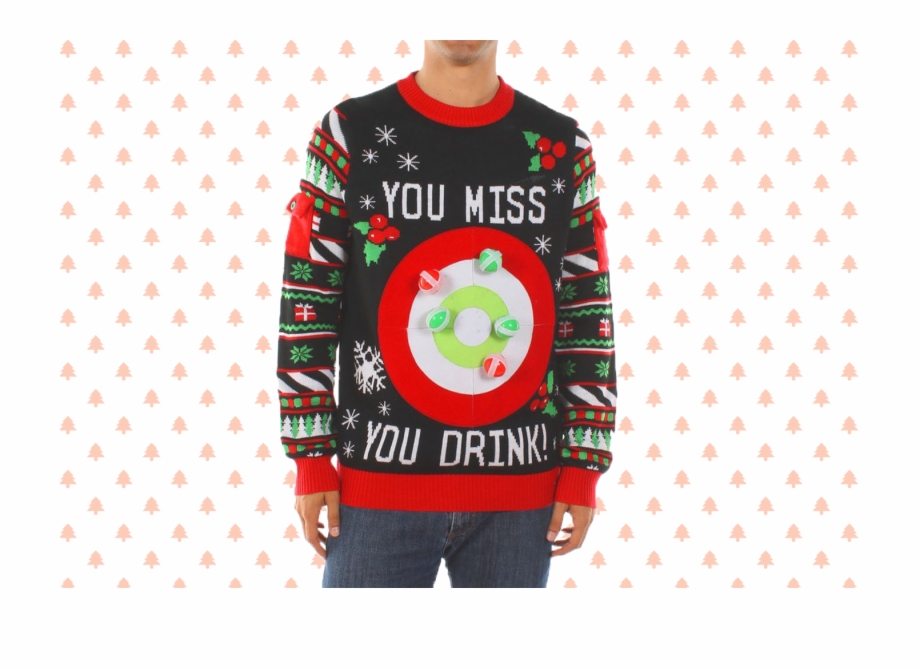 Human Target Christmas Ugly Sweater Ugly Christmas Awkward