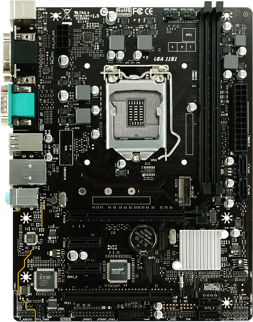 H310mhg Intel Socket 1151 Gaming Motherboard Z97 Deluxe
