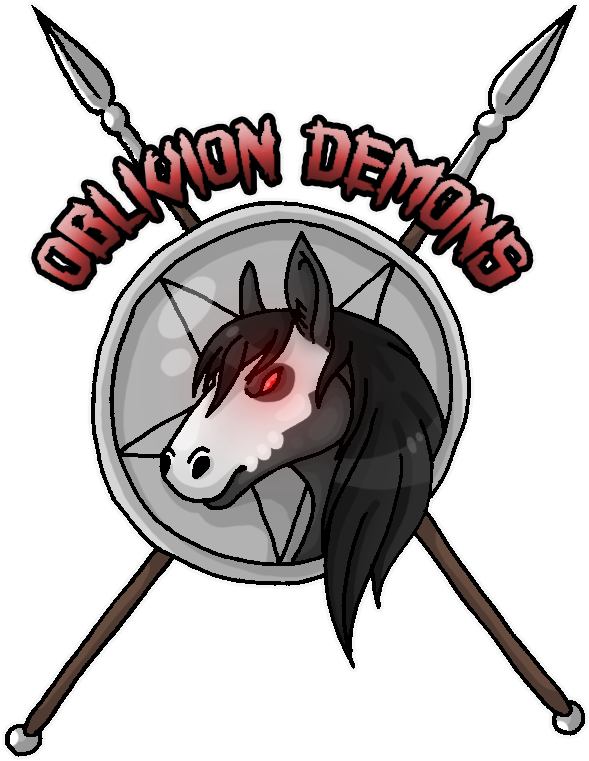 Oblivion Demons Logo Cartoon