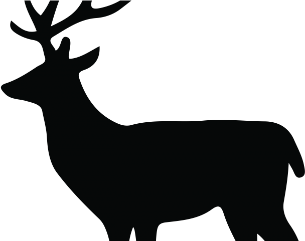 Dear Clipart Deer Silhouette Jumping Reindeer Silhouette Transparent